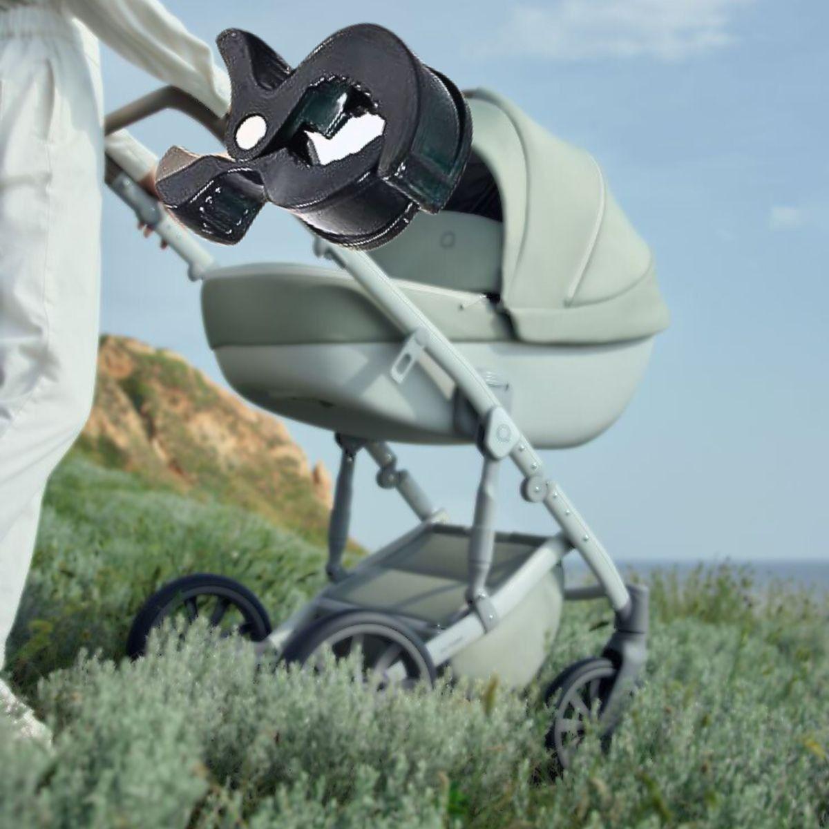 Set 12 Pinzas Sujetadores Manta Carrito Proteger Bebe Lau-7