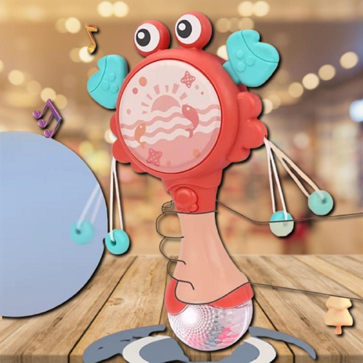 Mordedor Cangrejo Estimulacion Musica Sensorial Bebe Lau-2