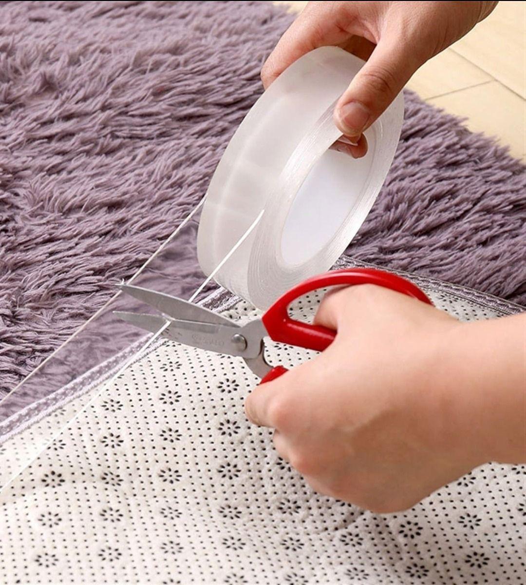 Set 3 Cinta Adhesiva Gel Doble Cara Multiusos 24mm Jhn-3