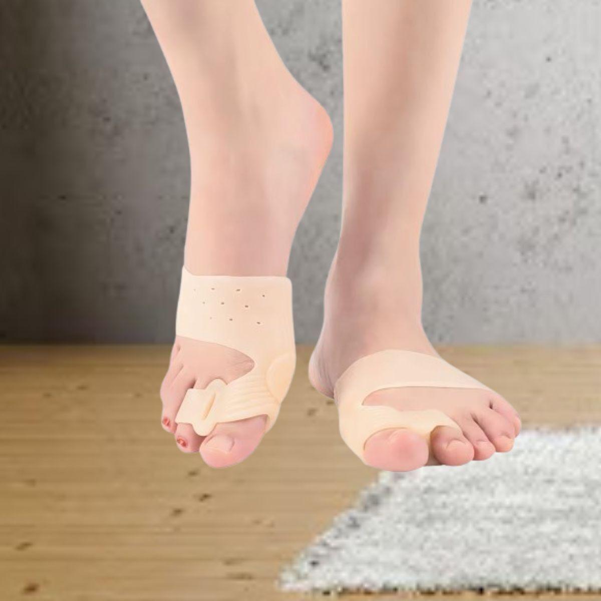 SET 3 SEPARADOR DE DEDO GORDO DEL PIE SILICONA ALIVIO LAU-4