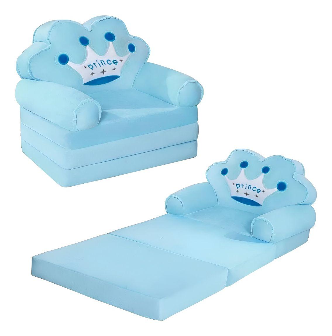 Sofá Cama Triple Plegable Niños Silla Reposabrazos Jhn-1