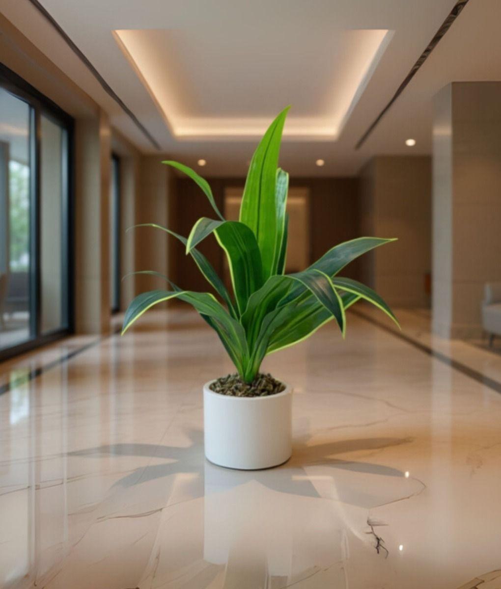 Planta Decorativa Artificial Diseño Tropical Hogar Jhn-9