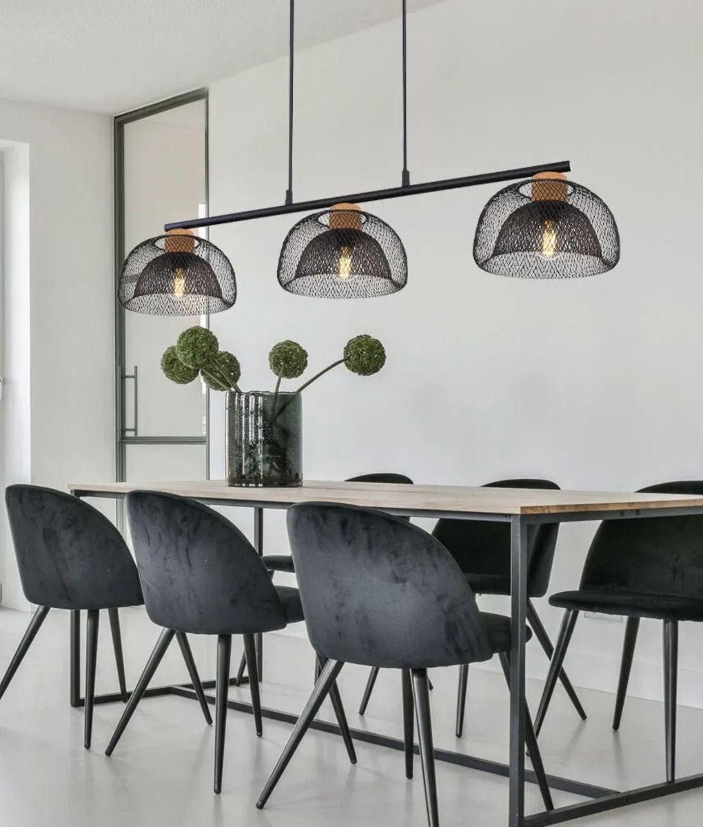 Lámpara Colgante Estilo Vintage Rústica Diseño Rejilla Jhn-8