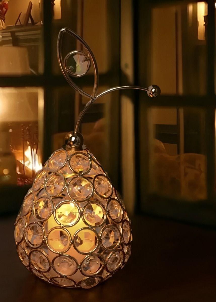 Figura Decorativa Pera Centro Mesa Adorno Elegante Jhn-8