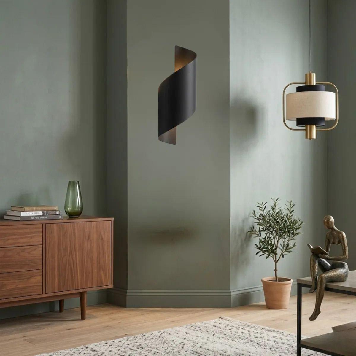 Aplique Pared Moderno Diseño Orgánico Luz Indirecta ALJ-7