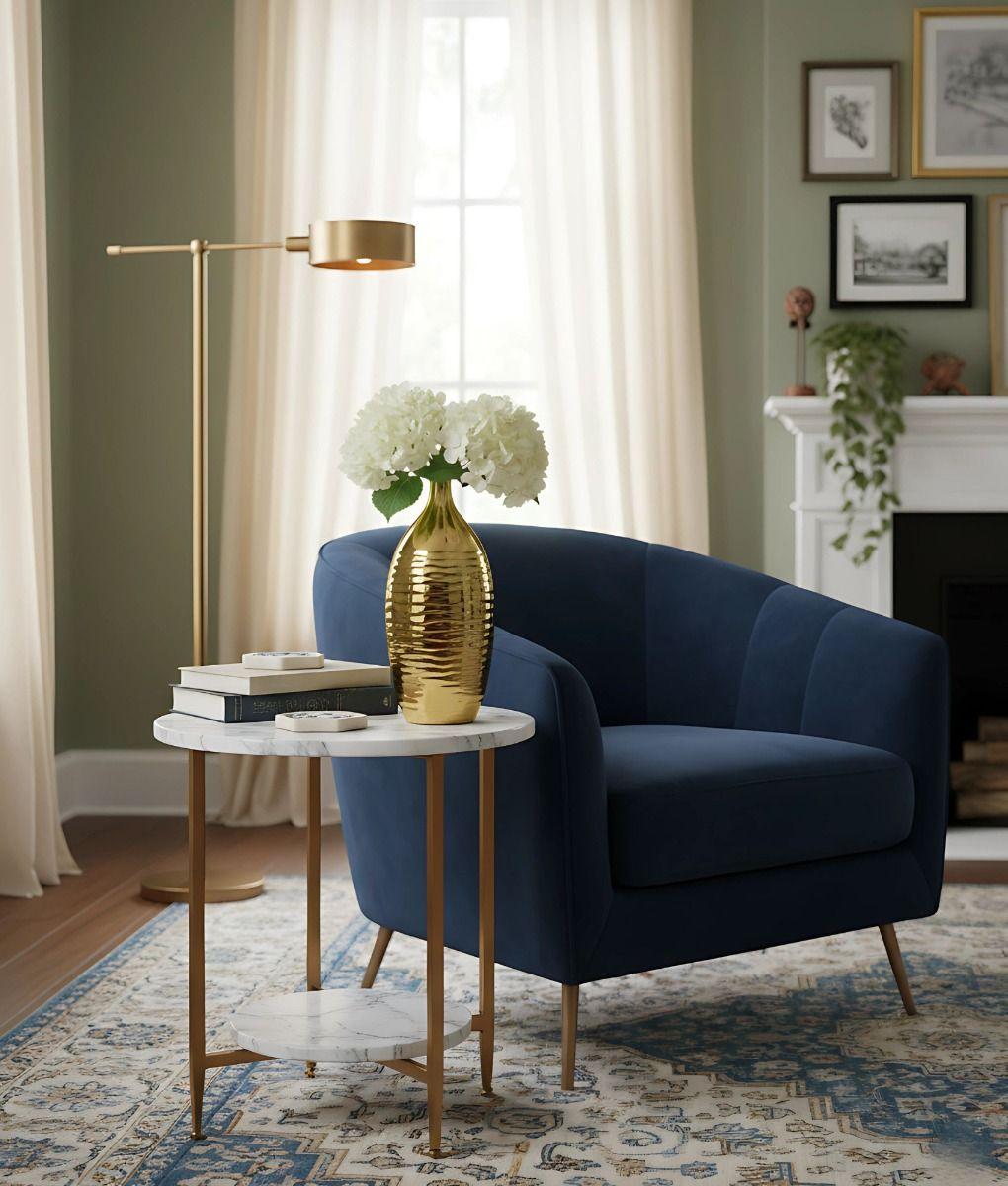 Florero Decorativo Moderno Diseño Ondas Hogar Jhn-5