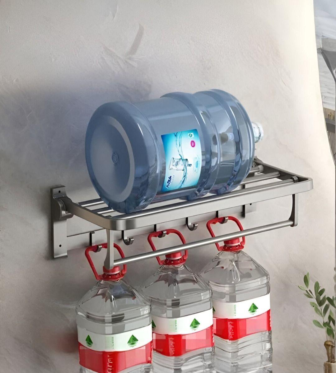 Toallero Baño Barra Múltiple Soporte Plegable Doble Jhn-9