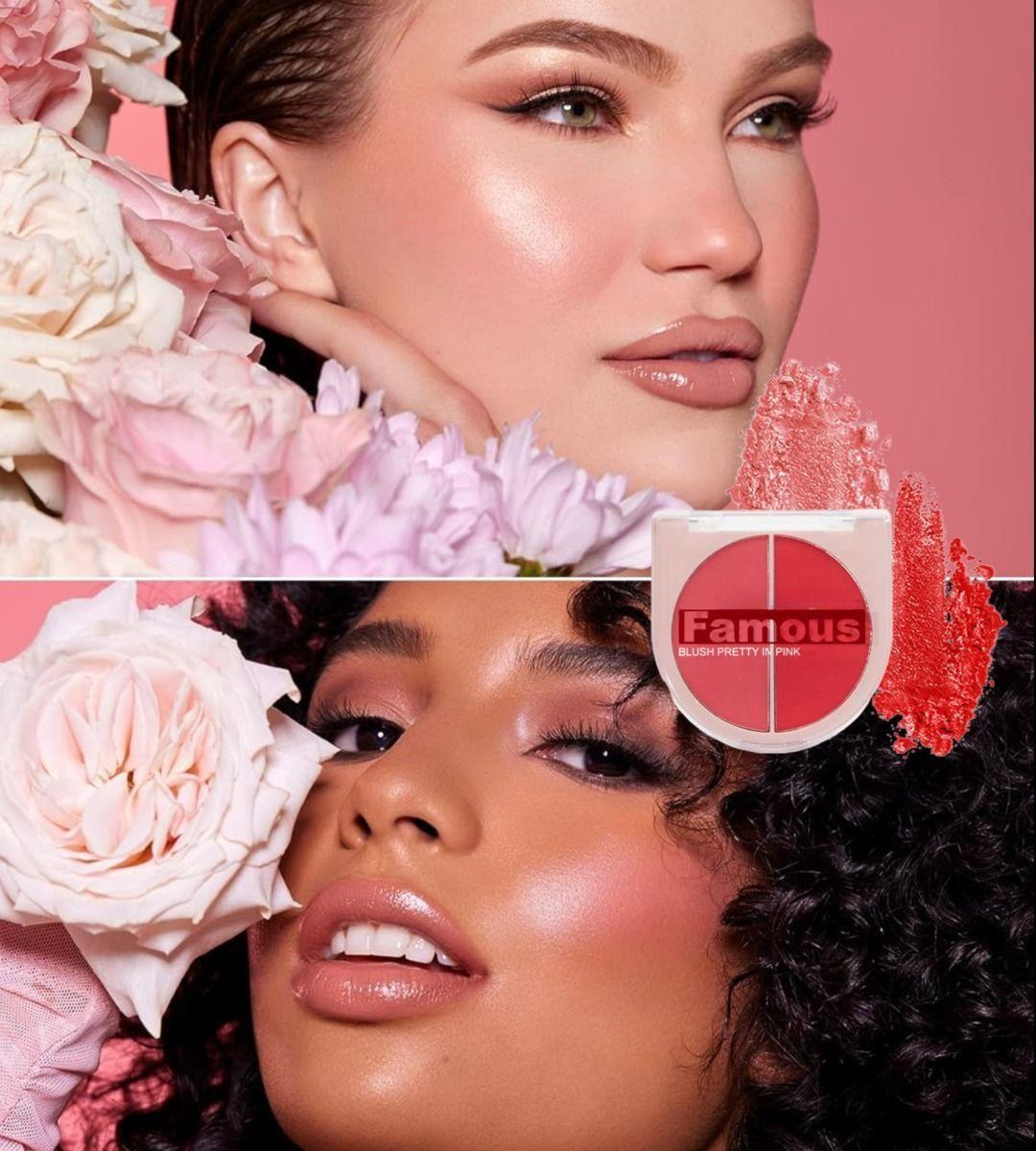 Set 3 Rubor Polvo 2 Tonos Luminosidad Rostro Jhn-3