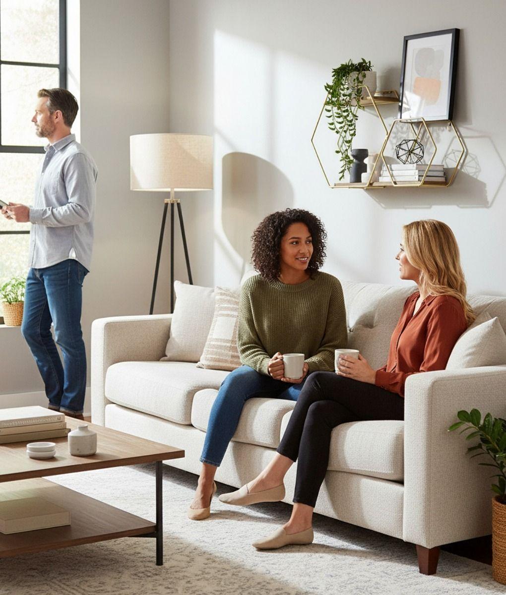 Estantería Pared Hexagonal Moderno Decorativo Hogar Jhn-3