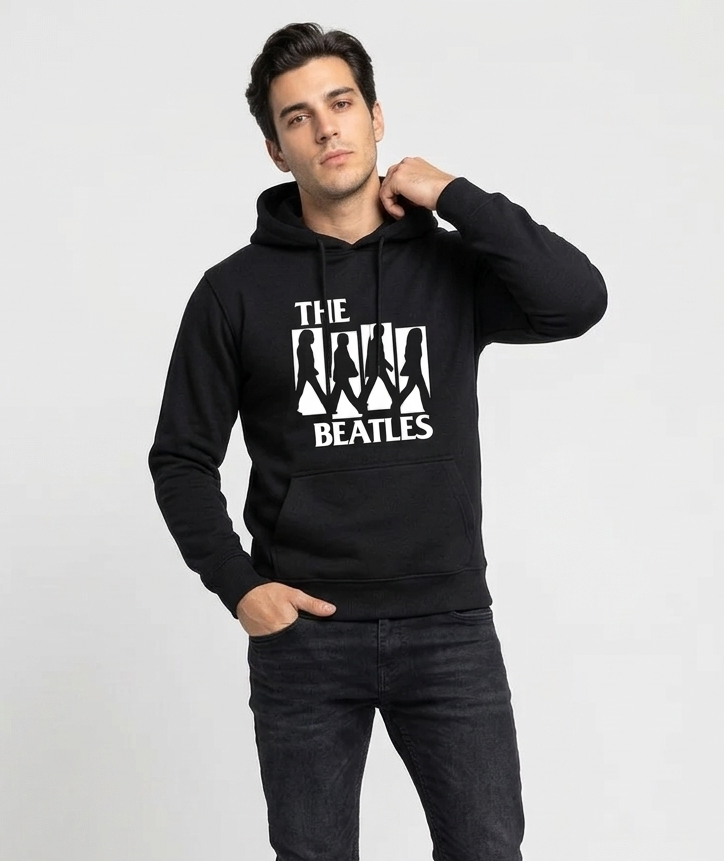 Poleron Hombre Negro The Beatles-2