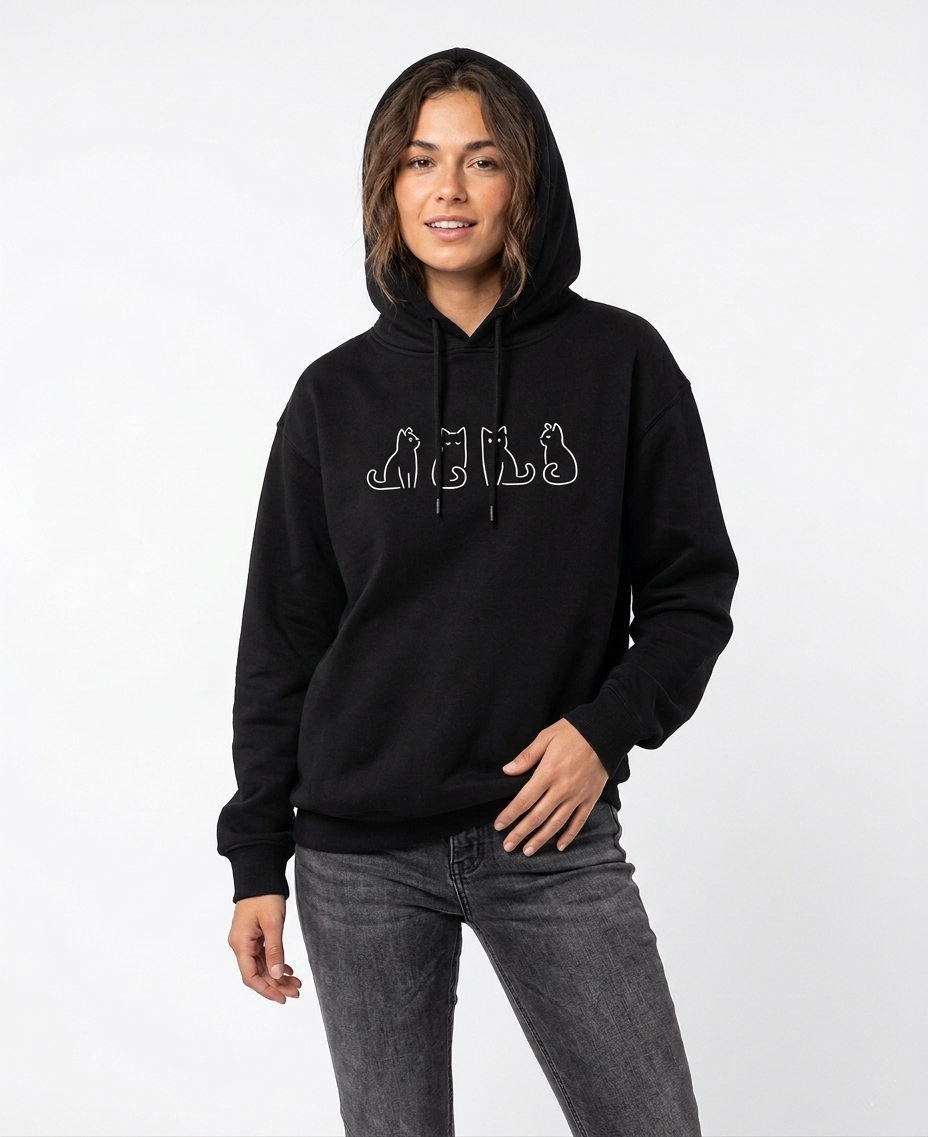 Poleron Gato Mininos Gatitos-2