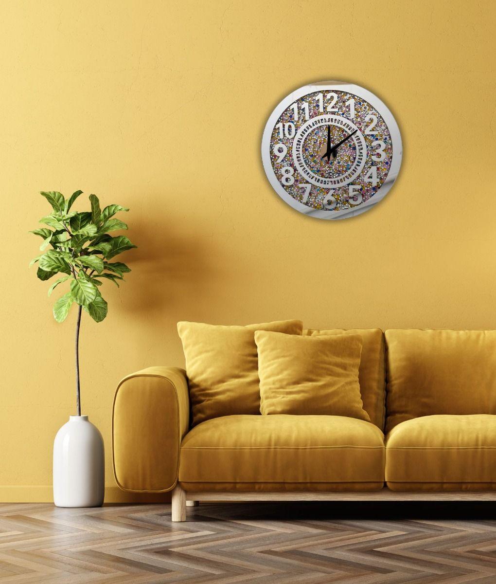 Reloj Pared Decorativo Estilo Calado Diseño Dinámico Jhn-7