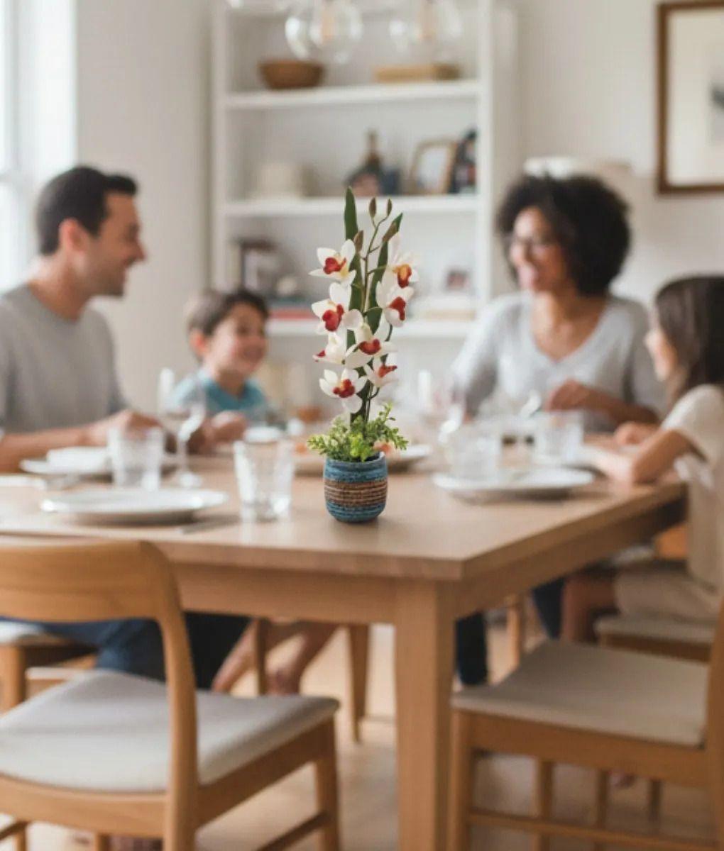 Planta Decorativa Artificial Tropical Elegante Floral Jhn-5