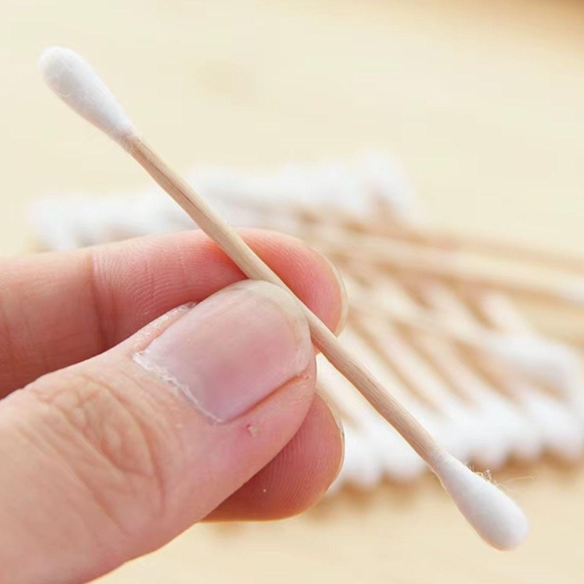 SET 5 CAJAS DE HISOPOS COTONETE SUAVE ASEO PERSONAL LAU-2