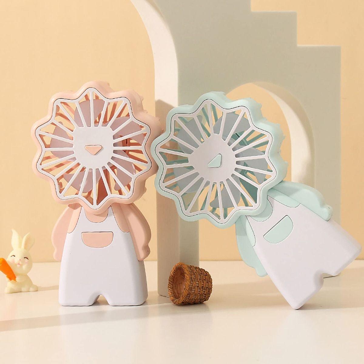 Set 2 Mini Ventilador Portatil Astronauta Recargable USB Lau-5