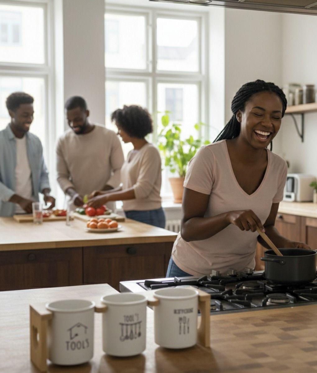 Set Organizador Cubiertos Utensilios Moderno 3 Pzas Jhn-6