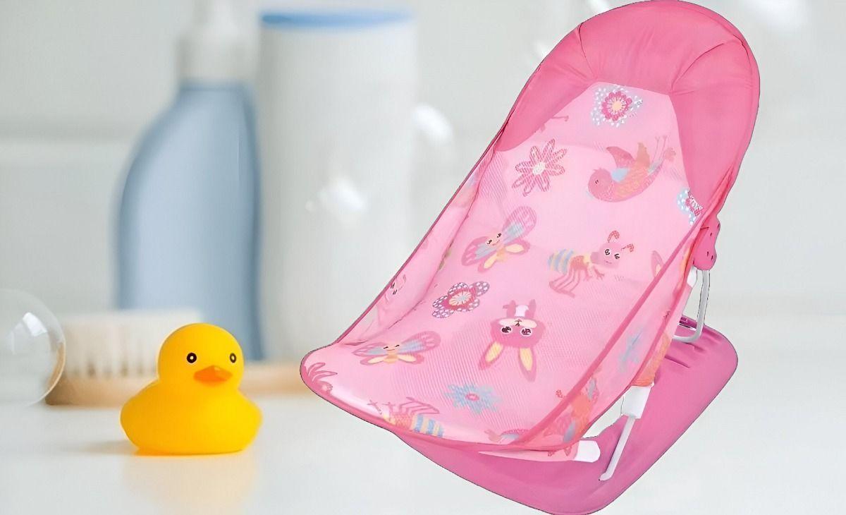 Asiento Baño Bebé 2 en 1 Multifuncional Ducha Tina Jhn-6