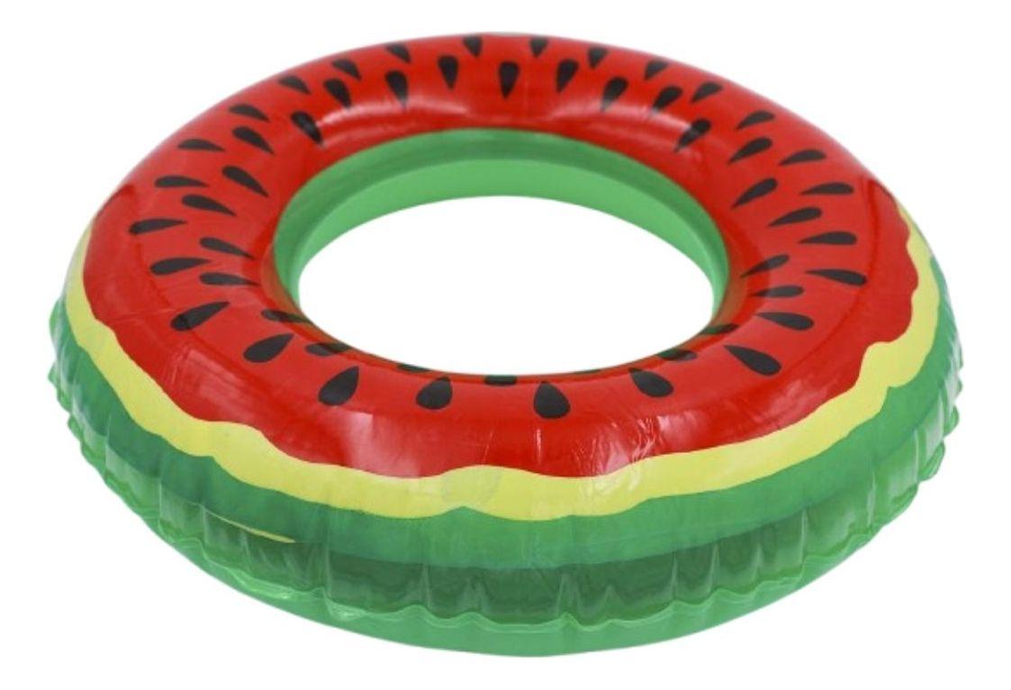 SET 3 FLOTADOR INFLABLE DE PISCINA DISEÑO SANDIA VERANO LAU-8