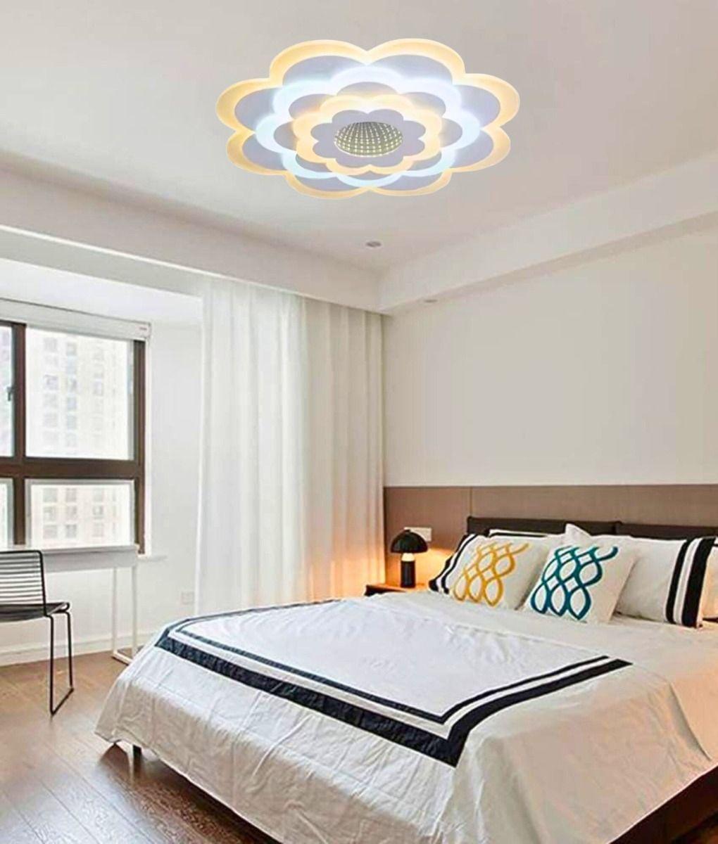 Lámpara Techo Decorativa LED Flor Efecto 3D Jhn-0