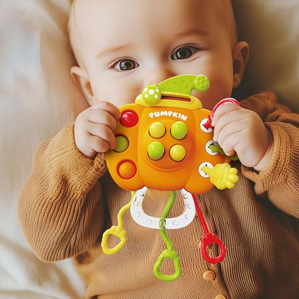 JUEGUETE SENSORIAL ESTMULA TIRA CUERDA BEBE LAU-1