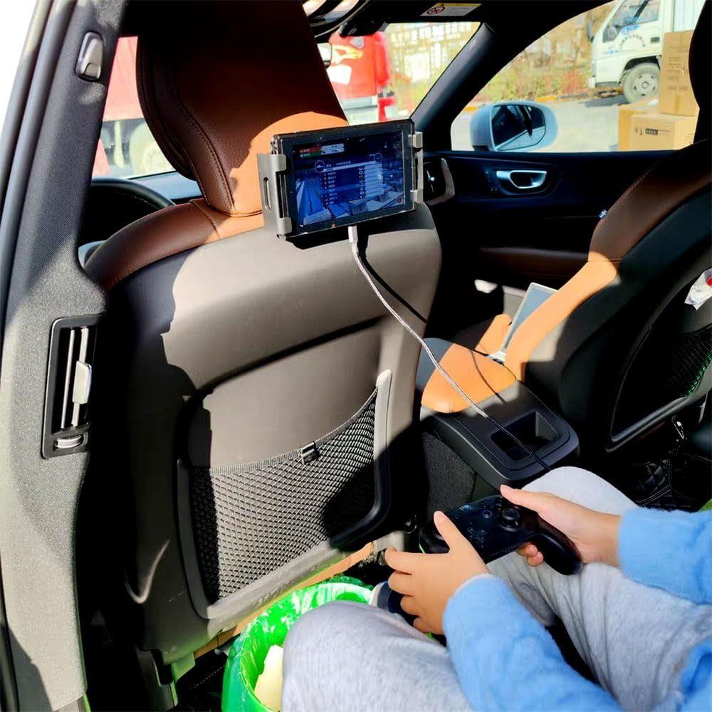 Soporte Tablet Asiento Auto Pinza Ajustable Niños Lau-3