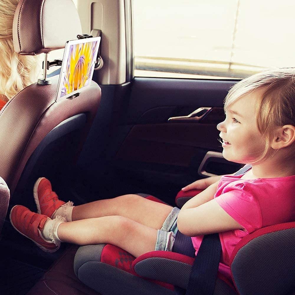 Soporte Tablet Asiento Auto Pinza Ajustable Niños Lau-5