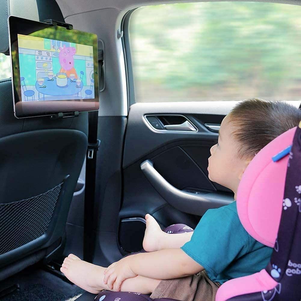 Soporte Tablet Asiento Auto Pinza Ajustable Niños Lau-6
