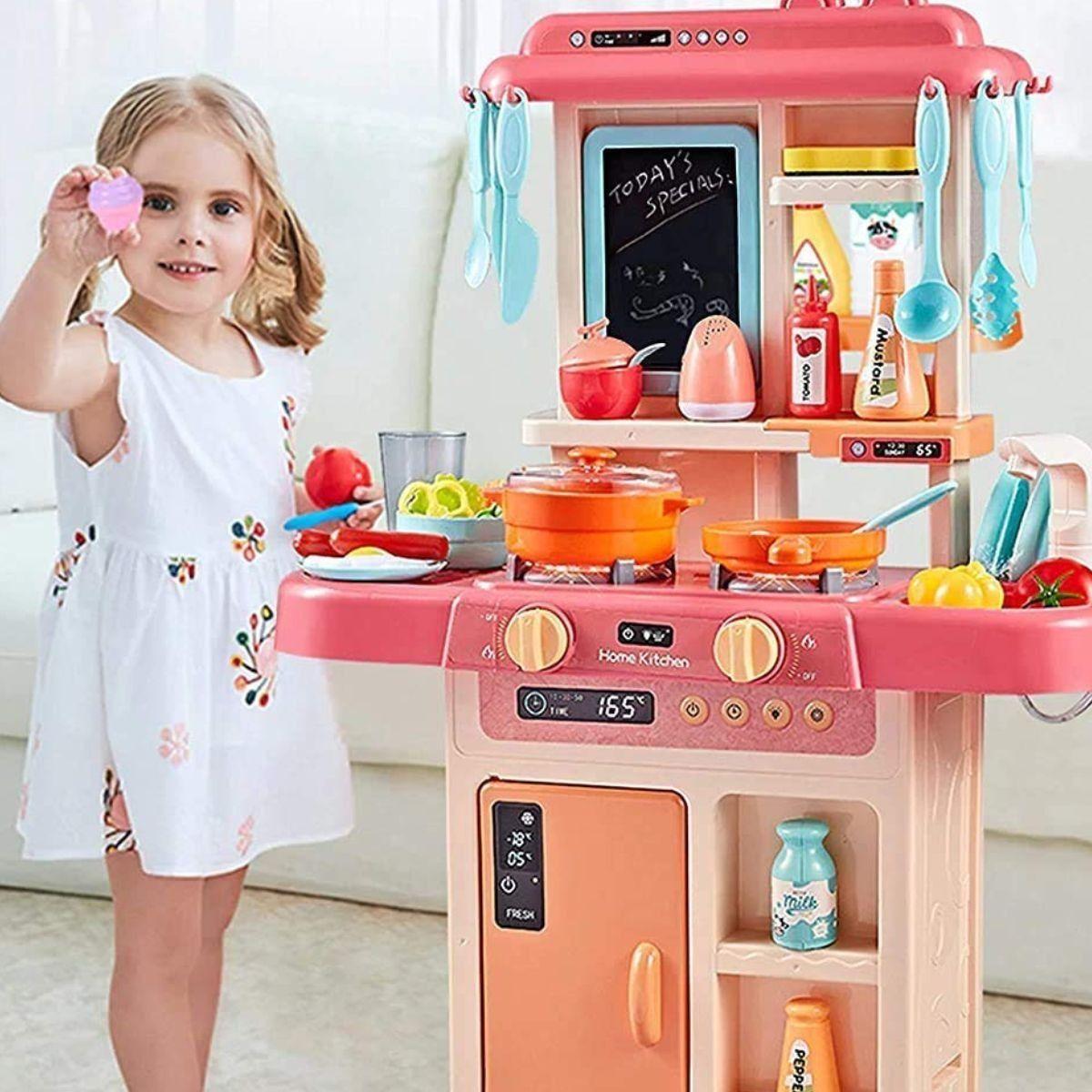 JUGUETE COCINA LUCES SONIDO INTERACTIVO CREATIVO NIÑOS LAU-6