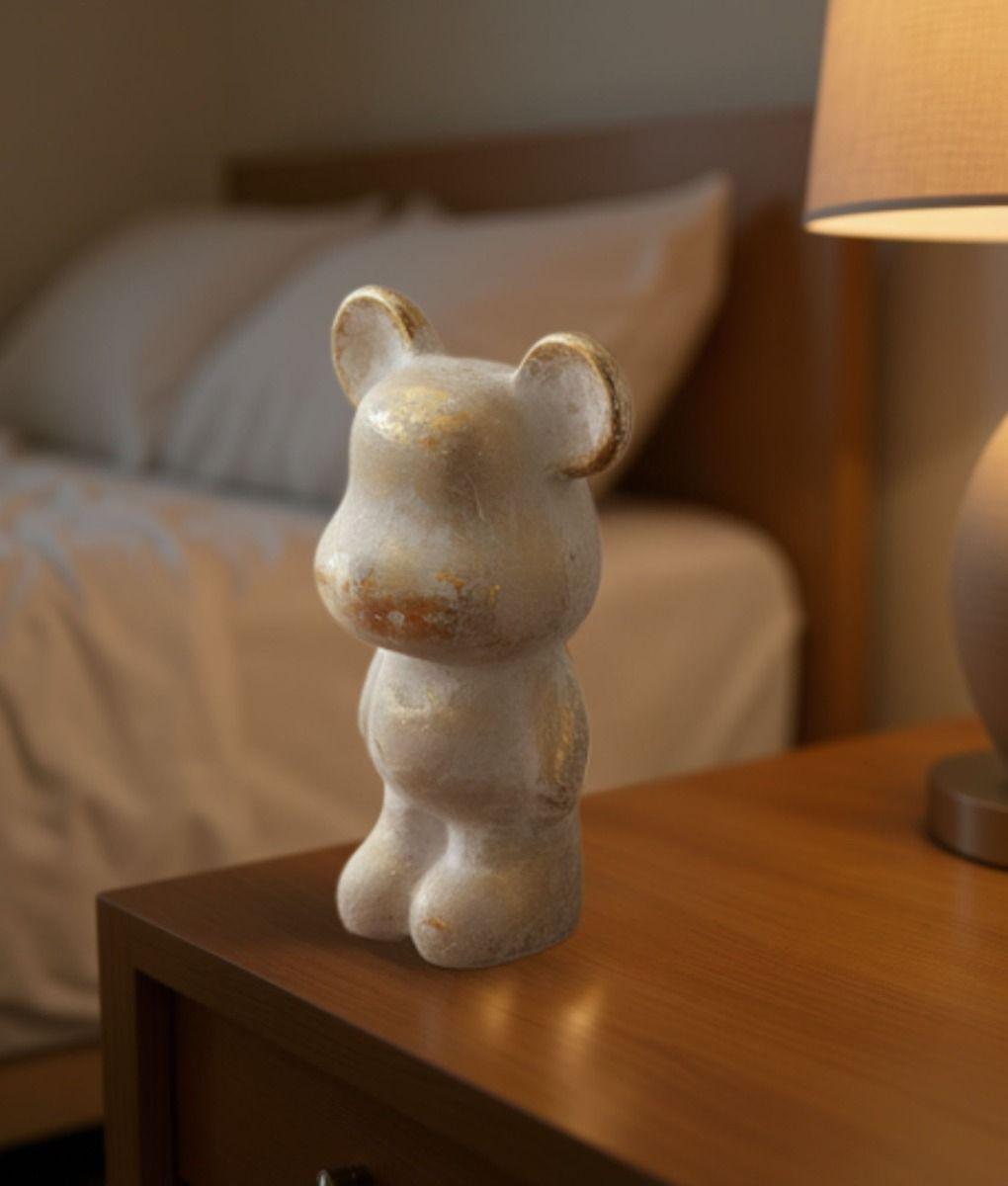 Figura Decorativa Oso Adorno Moderno Arte Hogar Jhn-6