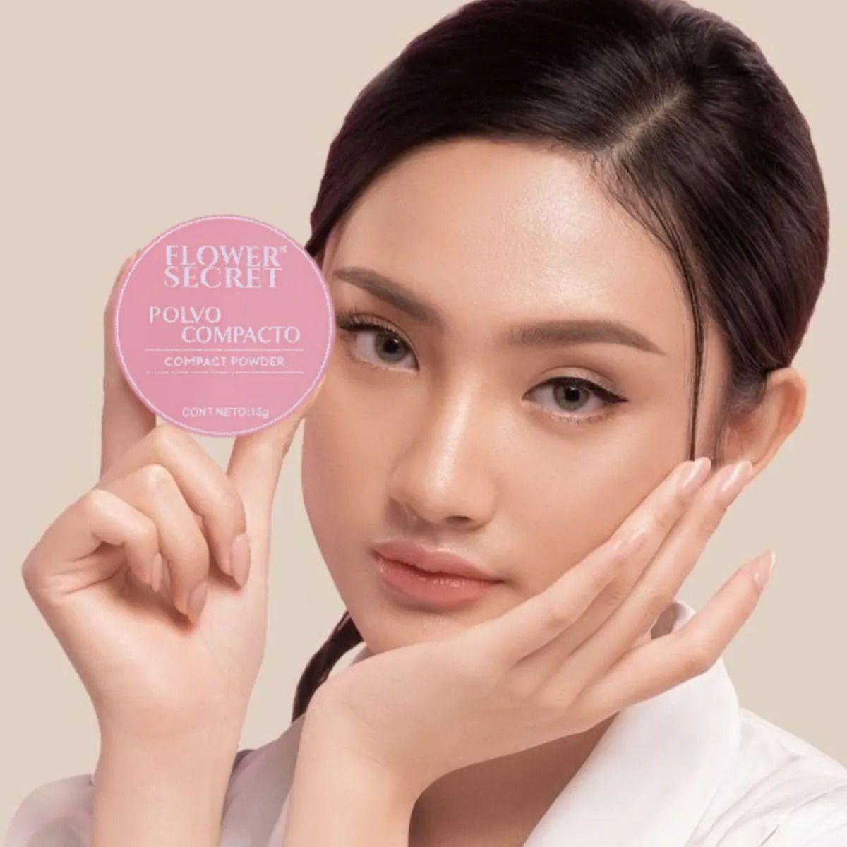 Paq 12 Polvos Compactos Faciales Control Brillo Duradero ALJ-8
