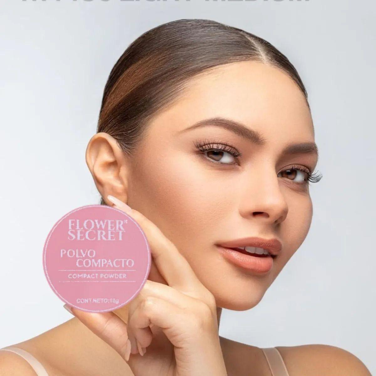 Paq 12 Polvos Compactos Faciales Control Brillo Duradero ALJ-9