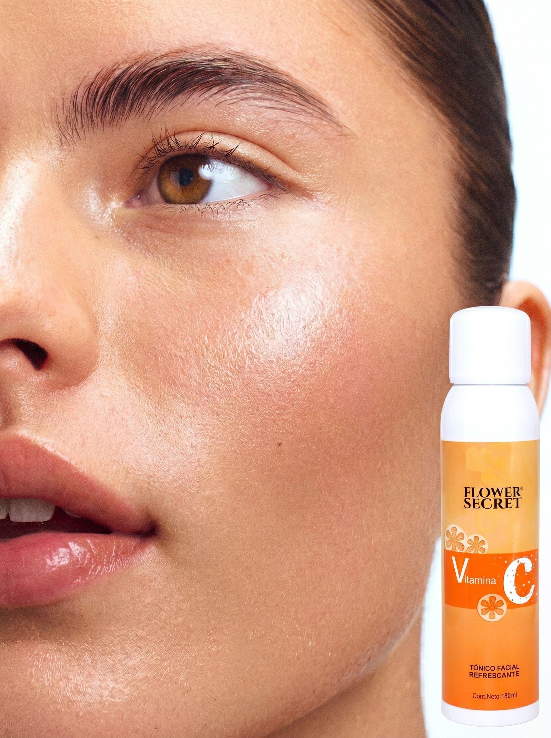 Set 2 Tonicos Facial Refrescante con Vitamina C 180 ml Lau-8