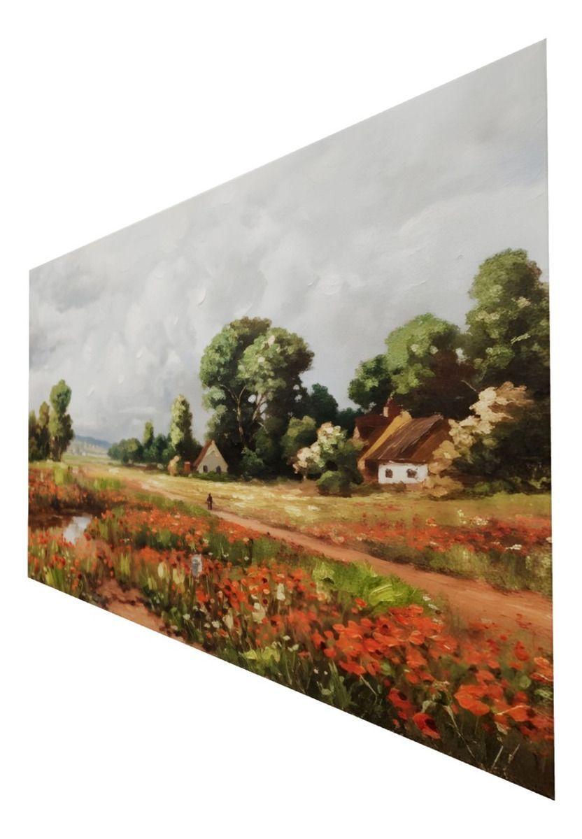 Cuadro Decorativo Paisaje Campo Arte Pared Adorno Hogar Jhn-9