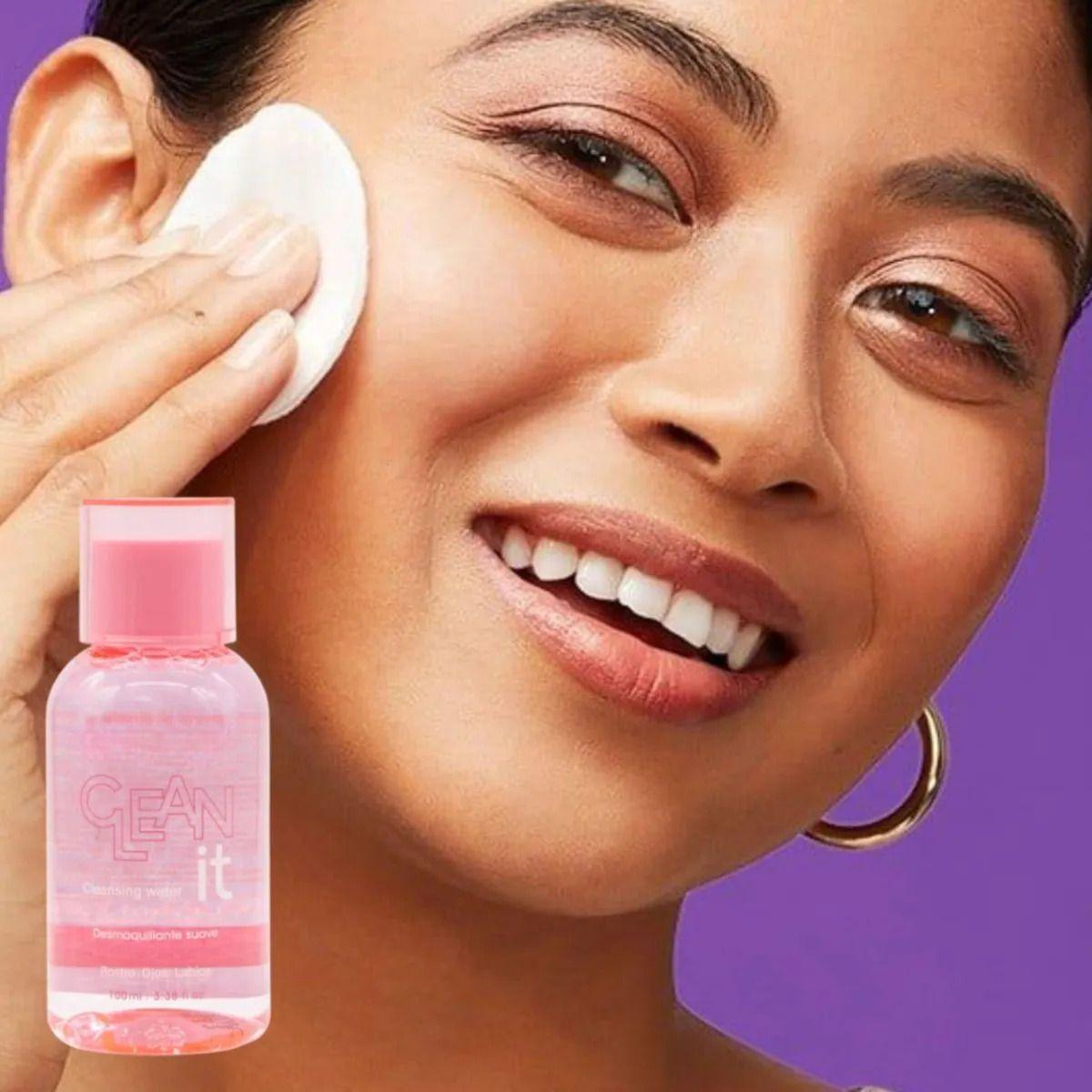 Set 2 Desmaquillantes Facial Suave Efecto Purificante ALJ-7
