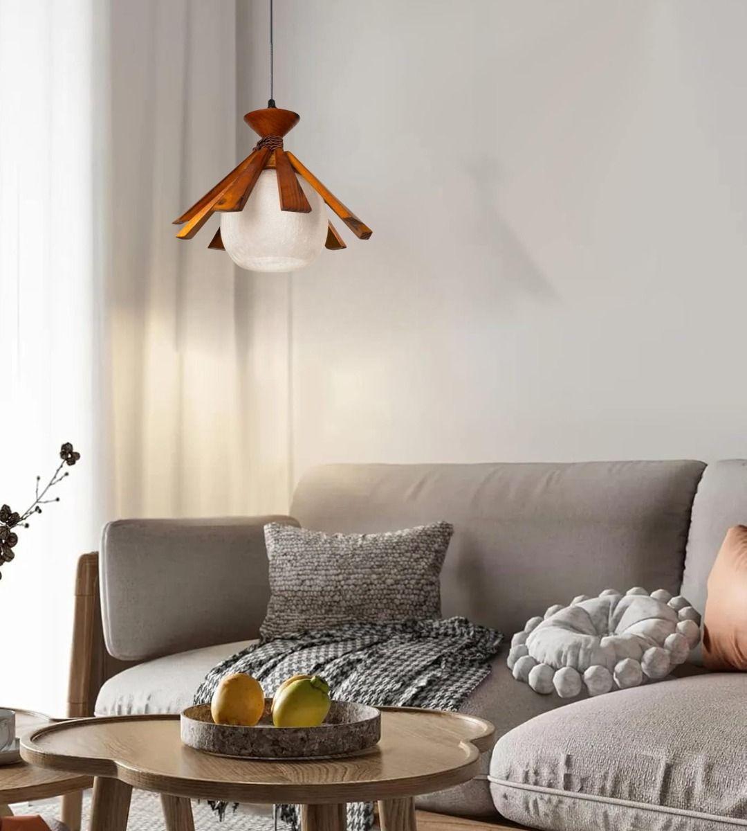 Lámpara Colgante Retro Interior Estilo Japonés Jhn-7