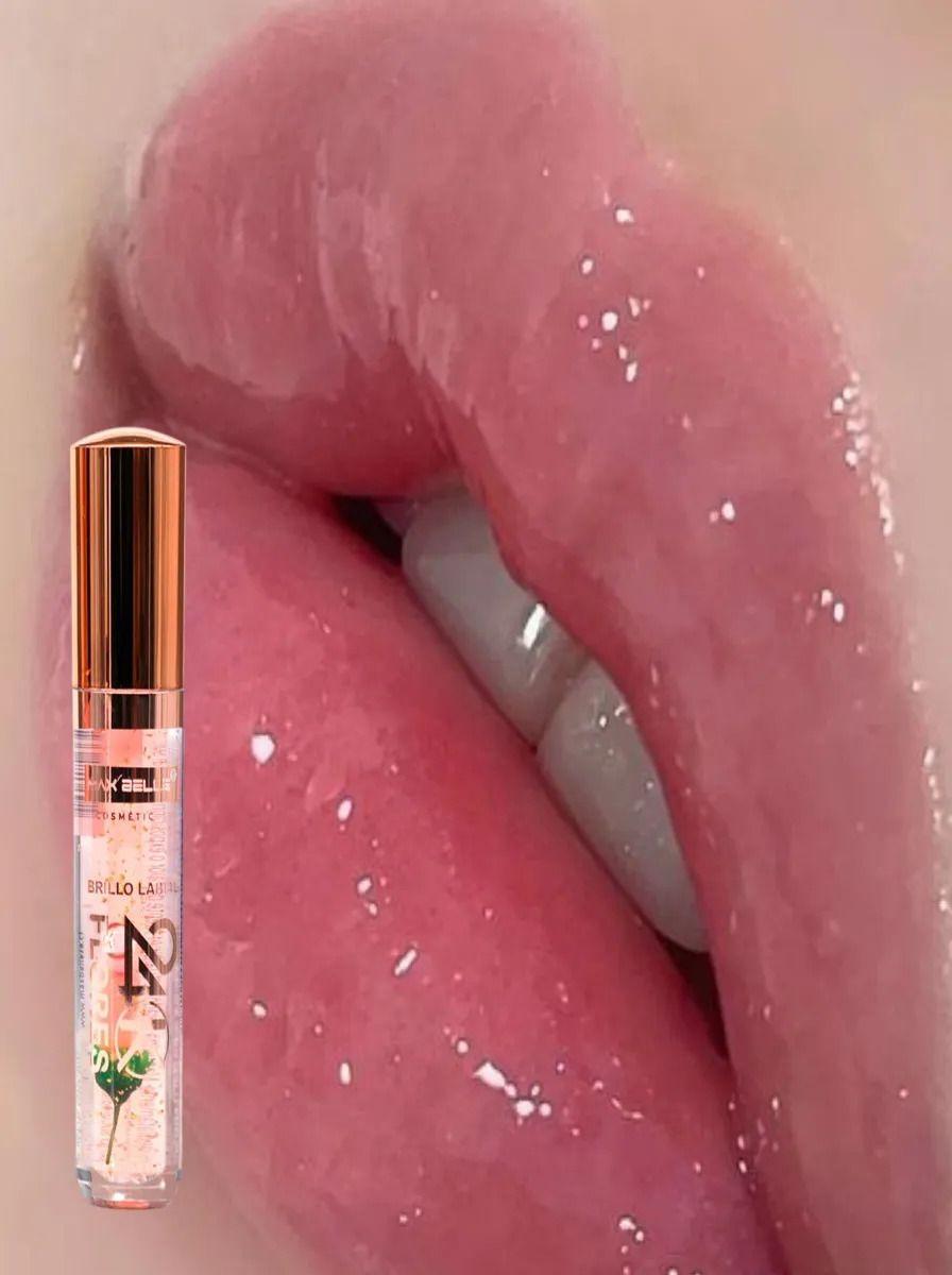 Pack 2 Brillos Labial 24K Gold Flower Magico Gloss Lau-8