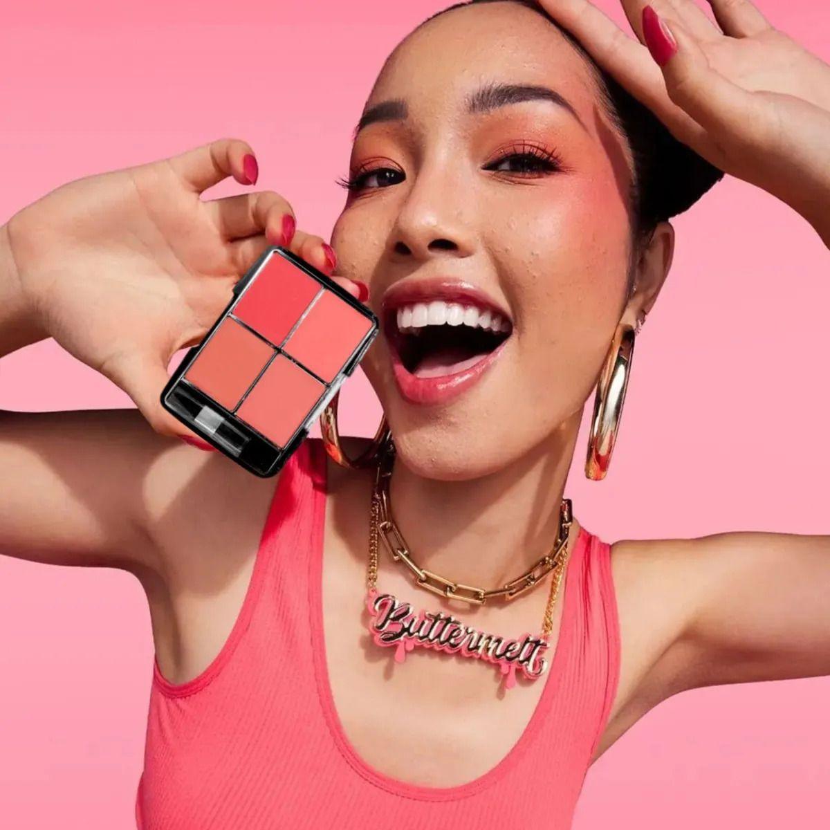 Paq 24 Paletas Rubores 4 Colores Alta Pigmentación ALJ-7