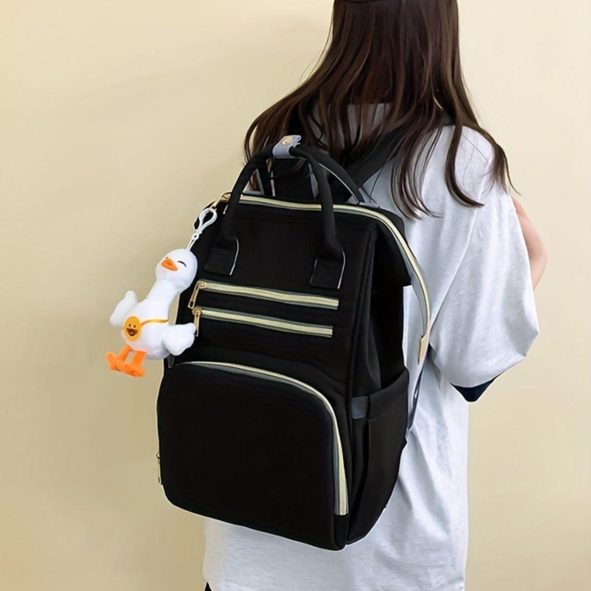 MOCHILA PAÑALERA INFANTIL MULTIUSOS VIAJE MAMA BEBE LAU-1