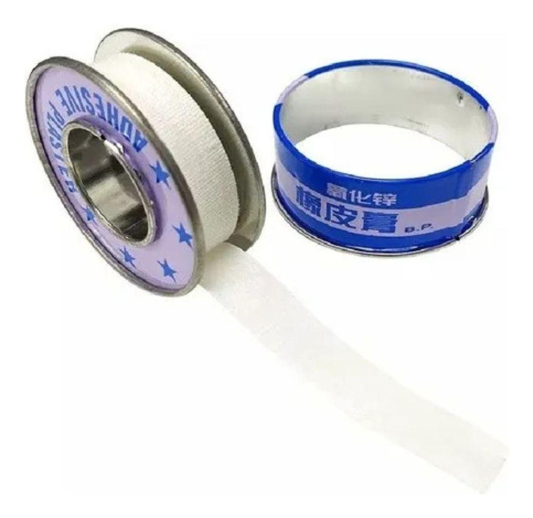 PACK 8 CINTAS ADHESIVA CHINA 1,25CMX5M USO MEDICO LAU-0