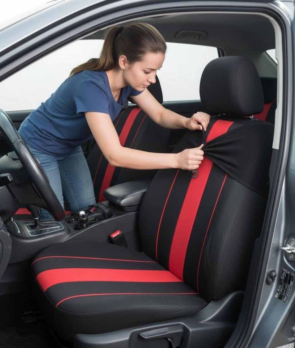 Cubre Asientos Fundas Protectoras Cuidado Auto Varios Jhn-2