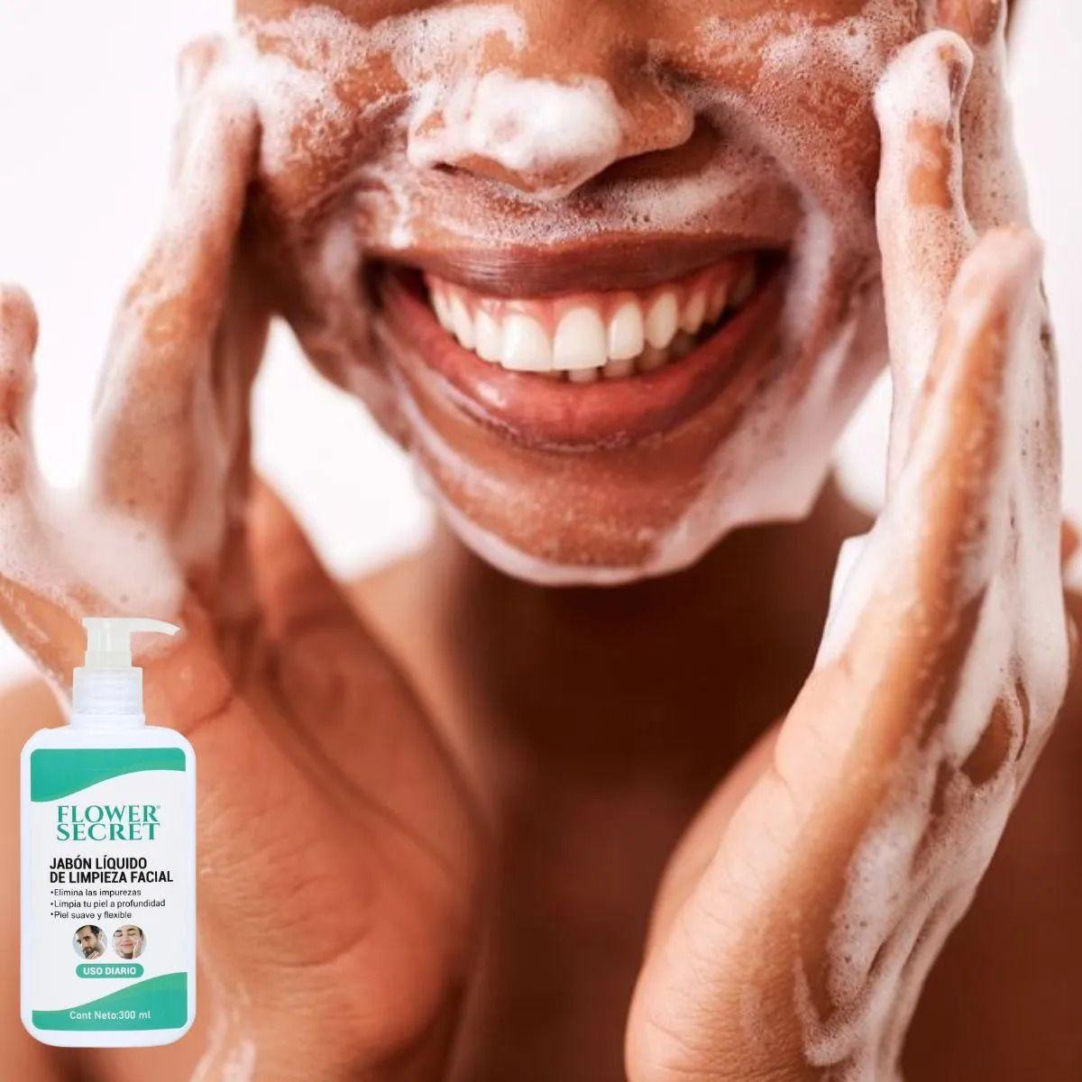 JABON LIQUIDO DE LIMPIEZA FACIAL UNISEX SEBOREGULADOR LAU-7