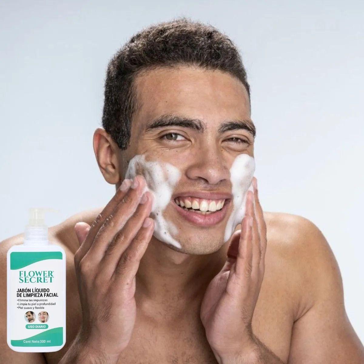 JABON LIQUIDO DE LIMPIEZA FACIAL UNISEX SEBOREGULADOR LAU-9