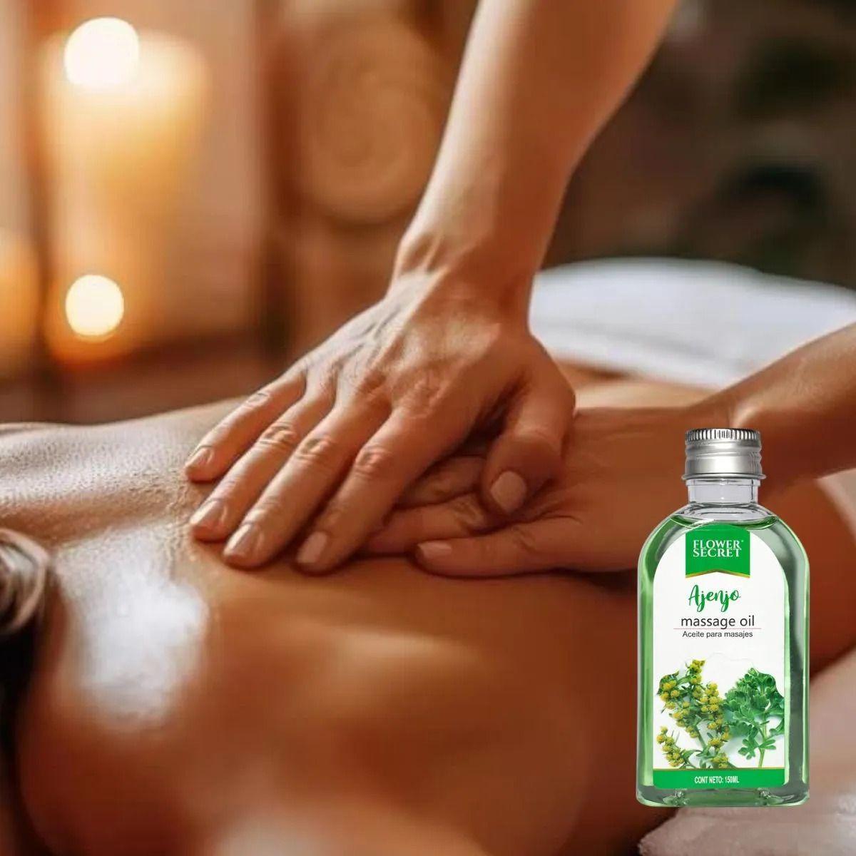 SET 2 ACEITES PARA MASAJE AJENJO CALMANTE REVITALIZA LAU-4