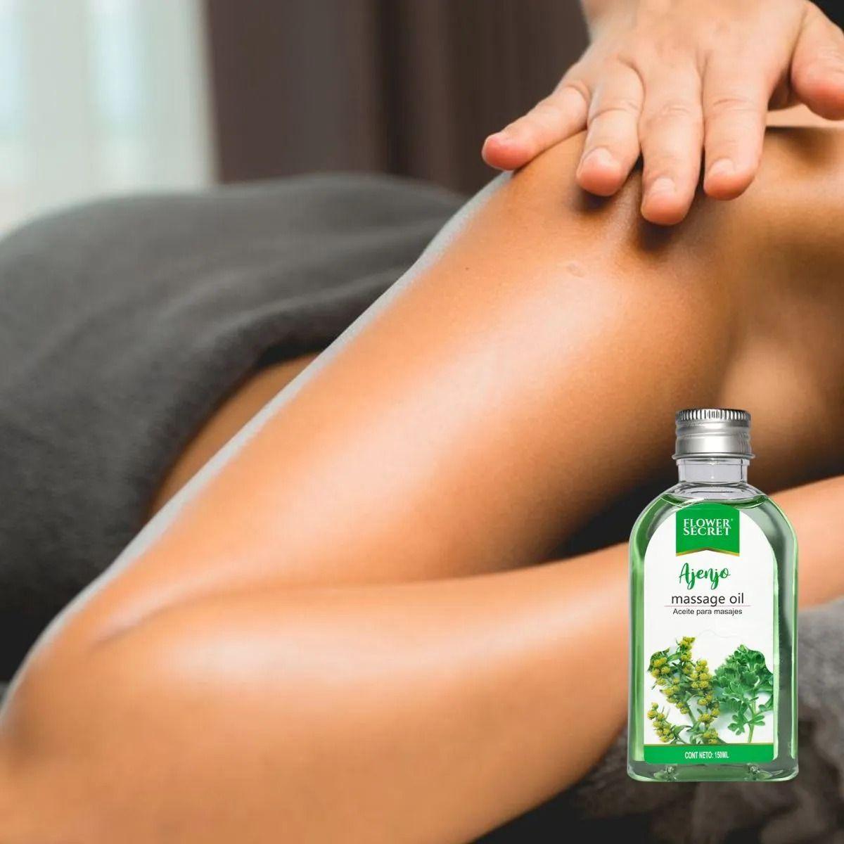 SET 2 ACEITES PARA MASAJE AJENJO CALMANTE REVITALIZA LAU-6