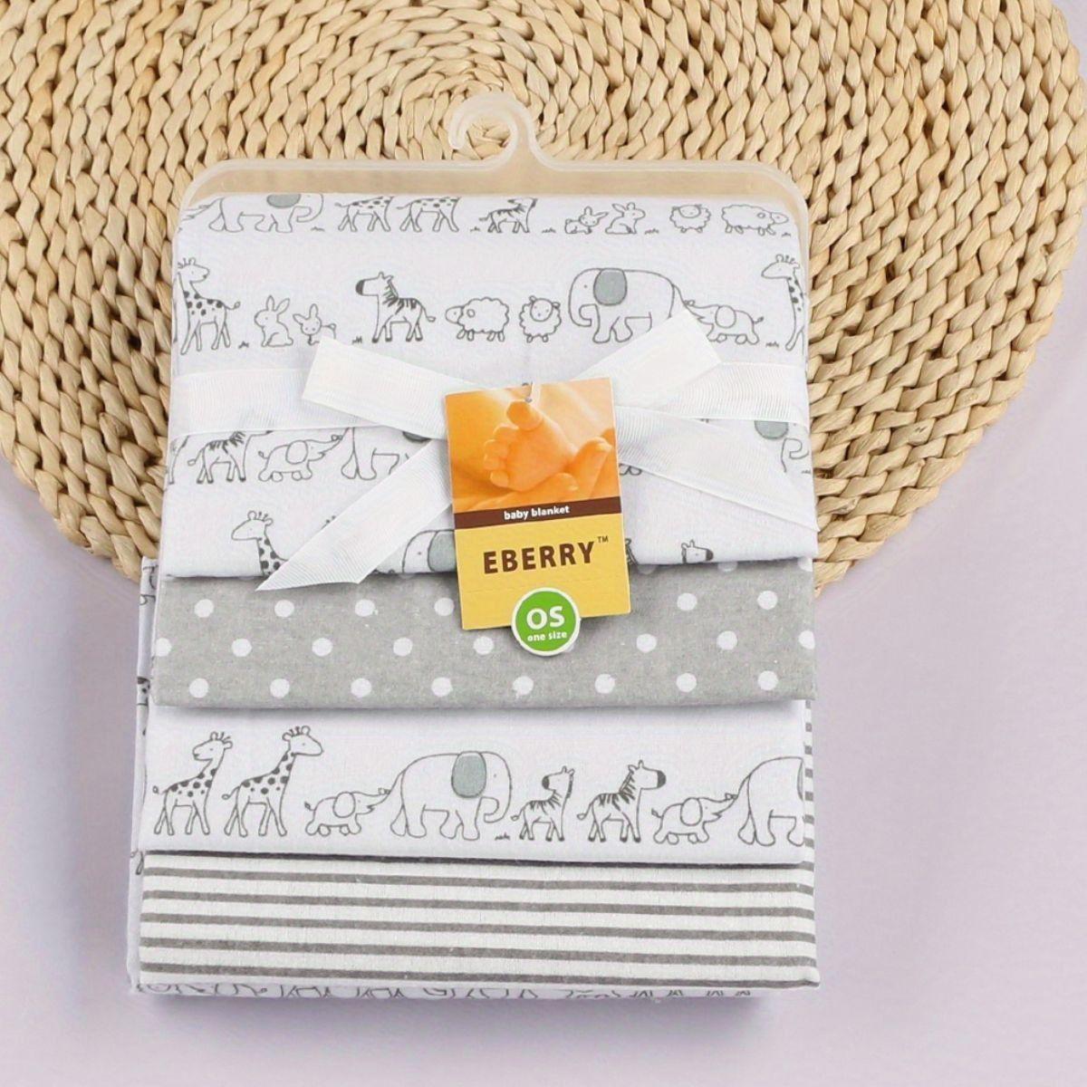 SET MANTAS PAÑALES DE TELA TUTOS TELA ESTAMPADOS BEBE LAU-8