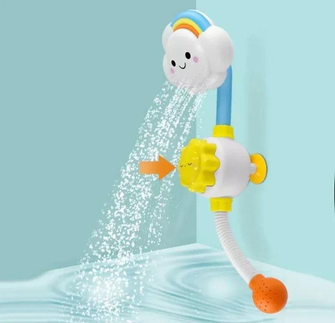 Juguete Baño Ducha Infantil Bañera Nube Bebe Portatil Lau-7