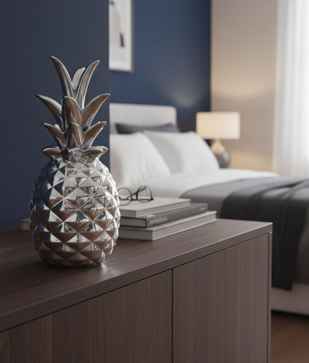 Figura Decorativa Estatua Piña Moderno Adorno Hogar Jhn-8