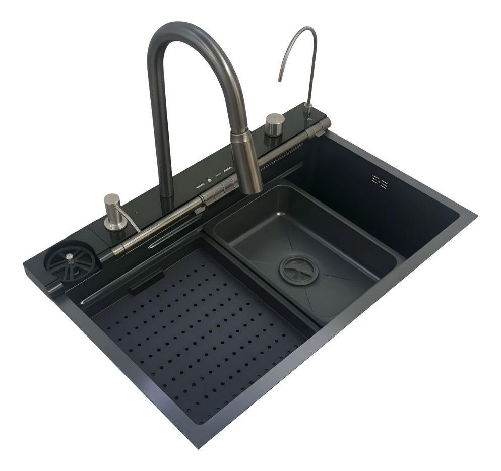 Lavaplatos Cocina Fregadero Moderno Multifuncional Jhn-2