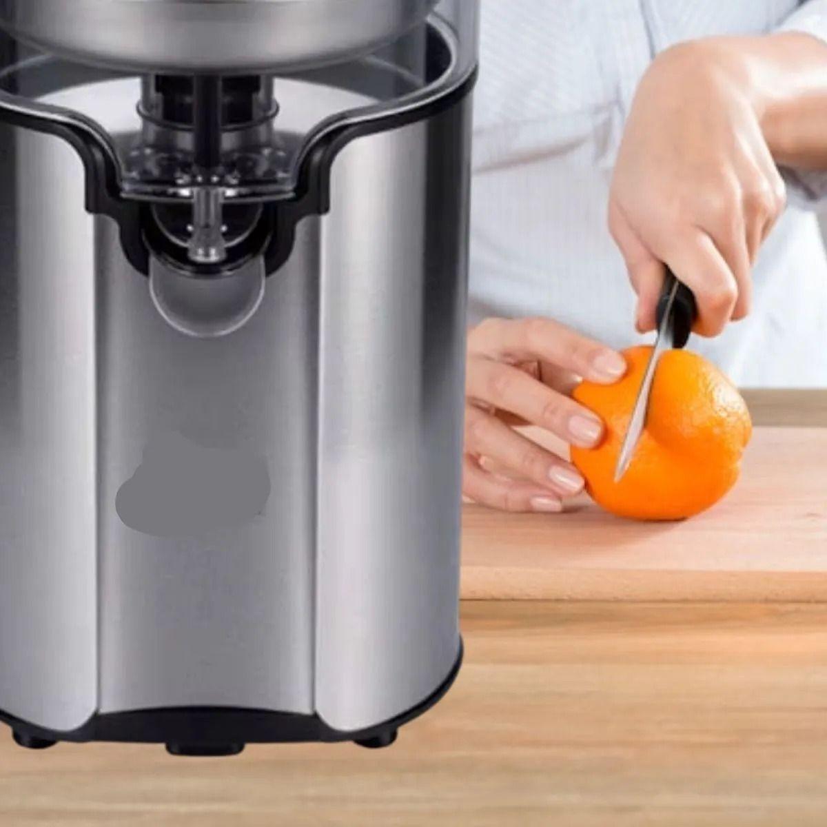 MAQUINA EXPRIMIDOR DE NARANJAS 100W ACERO INOX LAU-6