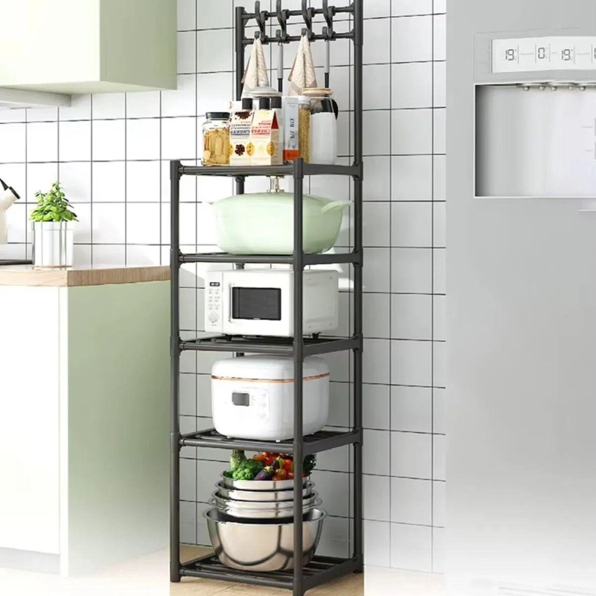 ORGANIZADOR DE 5 NIVELES CON RUEDAS BAÑO LAVANDERIA LAU-7